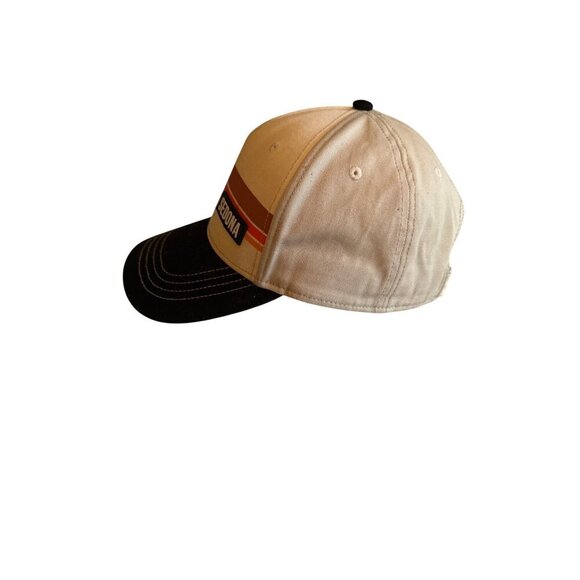 Sedona Beige & Black Adjustable Cap By Hat Graphix - Picture 2 of 5
